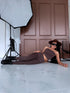 CORRECTIVE leggings "BLACK GOLD" - CHOCO